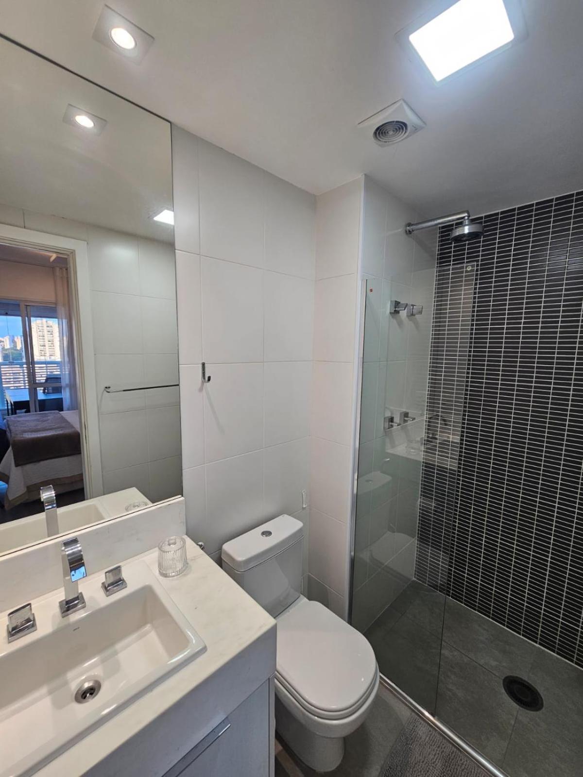 Espacoso Com Varanda - Brooklin Apartment Sao Paulo